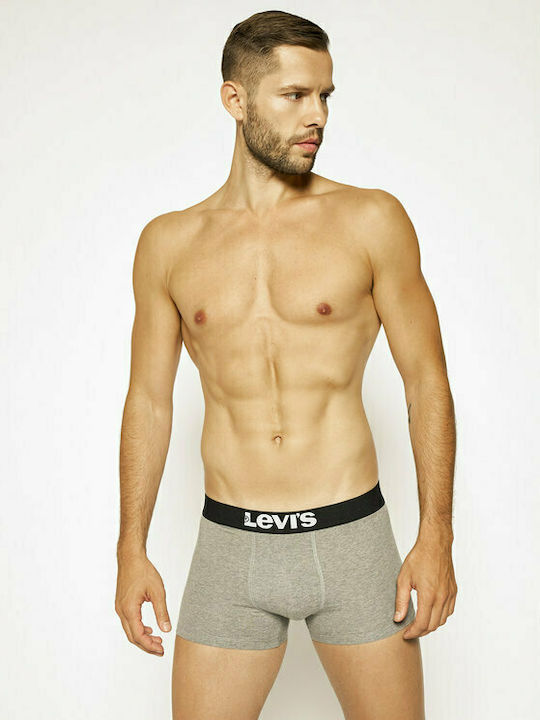 Levi's Herren Boxershorts Gray 2Packung