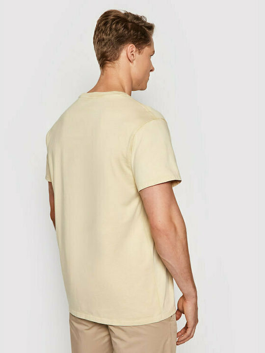 Guess Men's Blouse Polo Yellow