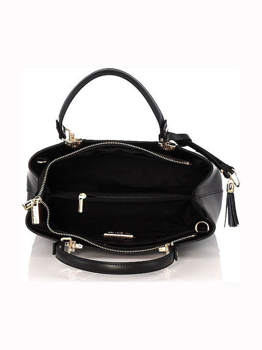Leather Women's Bag Handbag Tabac Brown