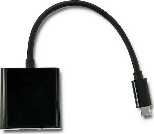 Qoltec Convertor USB-C Masculin În HDMI Feminin 1 Bucată 50375