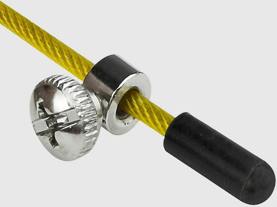 Venum Thunder Evo Σχοινάκι Ταχύτητας 3m Κίτρινο με Ρυθμιζόμενο Μήκος