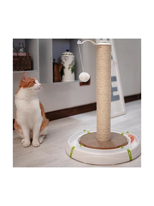 Ferplast Magic Tower Ονυχοδρόμιο Στύλος Μπεζ 40x40x55εκ.