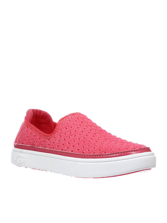 UGG Παιδικές Εσπαντρίγιες Slip-On Κόκκινες Caplan