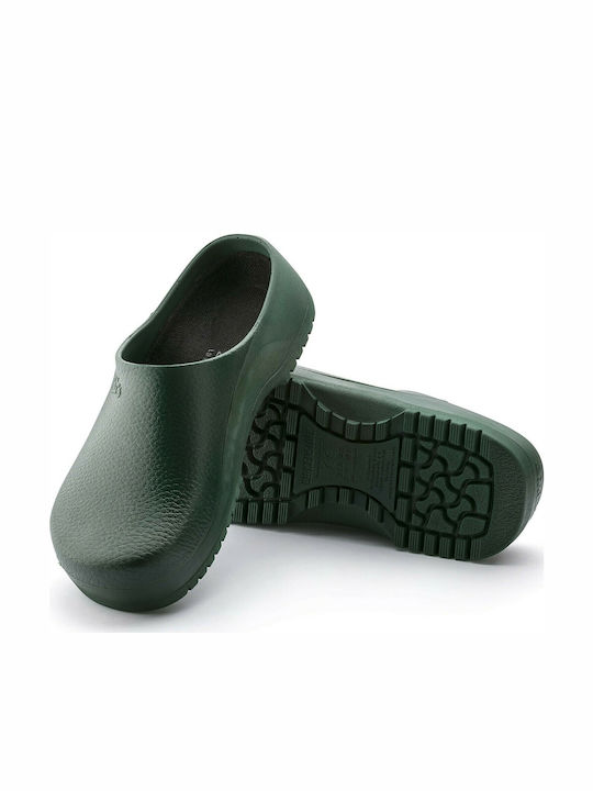 Birkenstock Super-Birki Anatomic Clogs Green