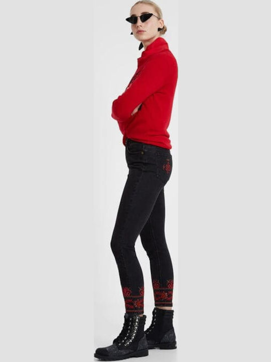 Calipso Women's Jean Trousers Black