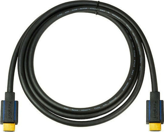 LogiLink Kabel HDMI-Stecker - HDMI-Stecker 1.8m Schwarz