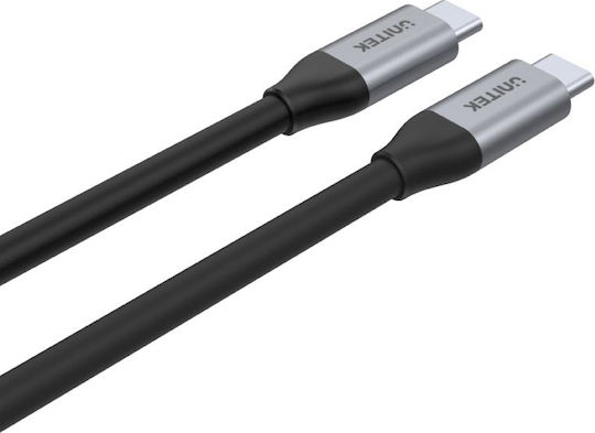 Unitek USB 3.2 Video Cable USB-C Male - USB-C 100W Black 1m C14082ABK