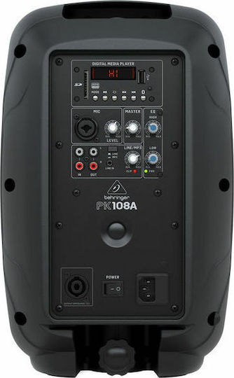 Behringer PK108A Αυτοενισχυόμενο Ηχείο PA 240W με Woofer 8" 29.5x24.5x43.5εκ.