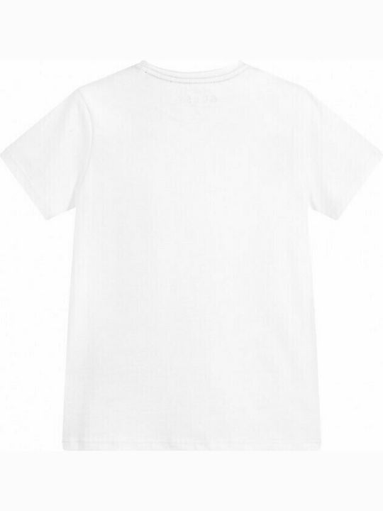 Guess Kids Blouse Short Sleeve White