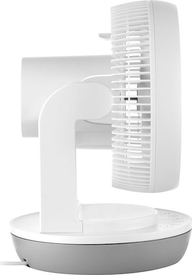 Sencor Επιτραπέζιος Ανεμιστήρας 45W Διαμέτρου 24cm με Τηλεχειριστήριο Λευκός
