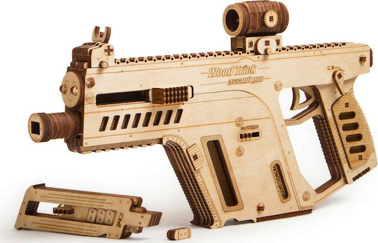 Wood Trick Holz-Bauspielzeug Assault Gun für Kinder ab 14+ Jahre Jahren