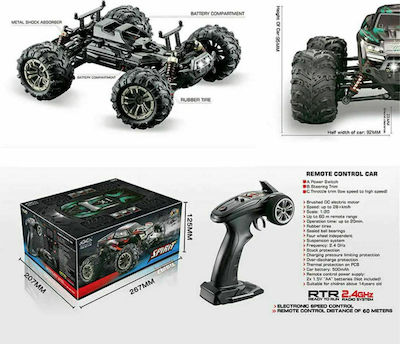 Xinlehong Spirit RC Телеконтролирано Автомобил Чудовищен камион 4WD 1:20