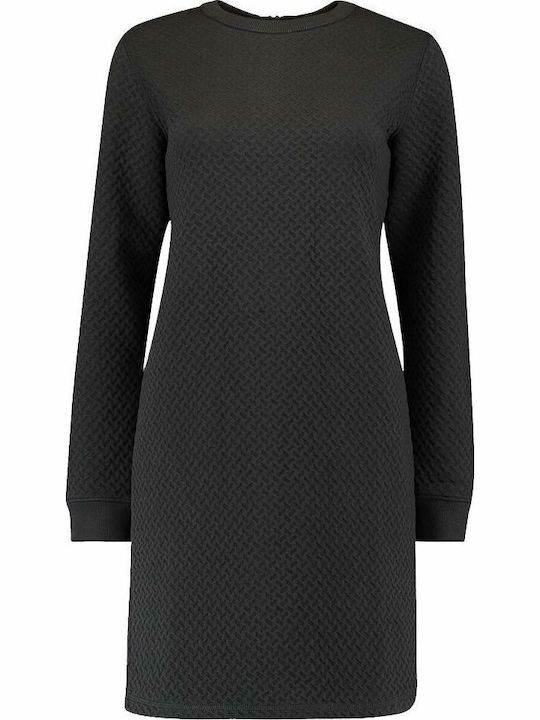 Mini Knitted Dress Black