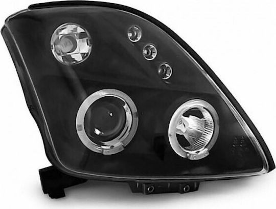 Tuning-Tec Μπροστινά Φανάρια Angel Eyes Suzuki Swift 2005-2010 2τμχ
