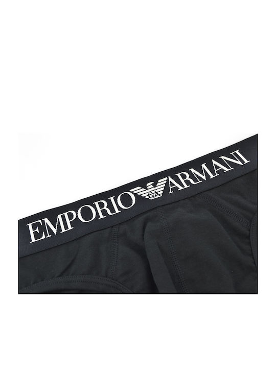 Emporio Armani Men's Slip Black