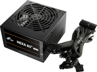 FSP/Fortron Hexa 85+ Pro 350W Schwarz Computer-Netzteil Voll verkabelt 80 Plus Bronze