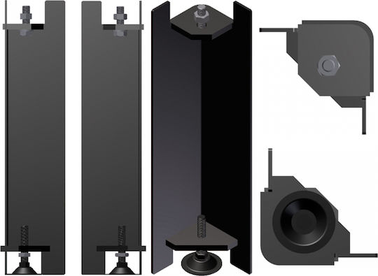 Kratki Mila Basia Aquario Stand for Energy Fireplace