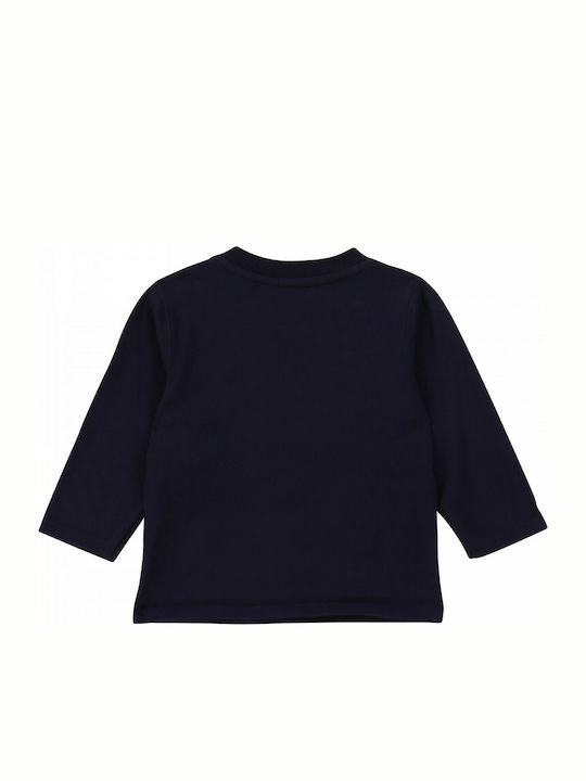 Timberland Kids Blouse Long Sleeve Navy Blue