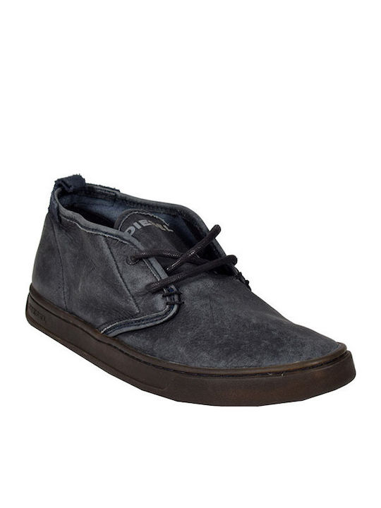 Diesel Piele Pantofi casual pentru bărbați Negre Y01096-PR080-T6067