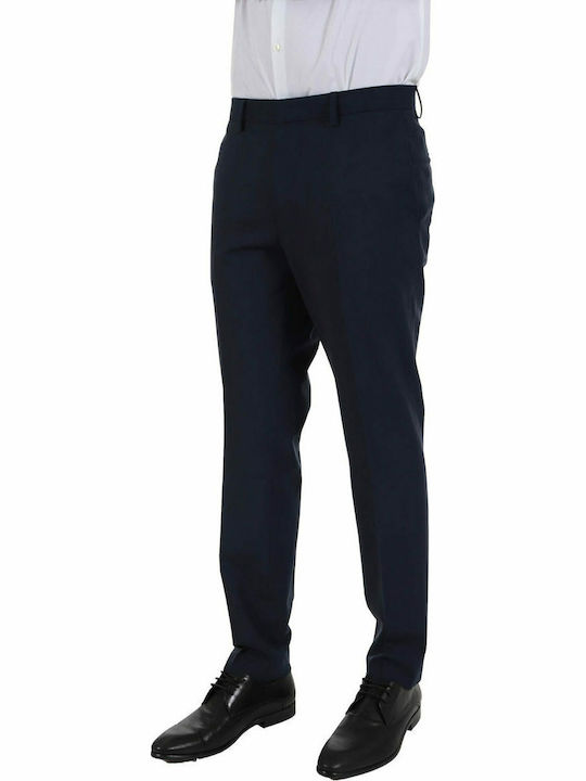 Getlin Hose Anzug Elastisch in Schlanker Passform Marineblau