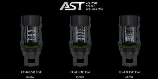 Eleaf Melo 4S Atomizor pentru Țigări Electronice 4ml 25mm Negru
