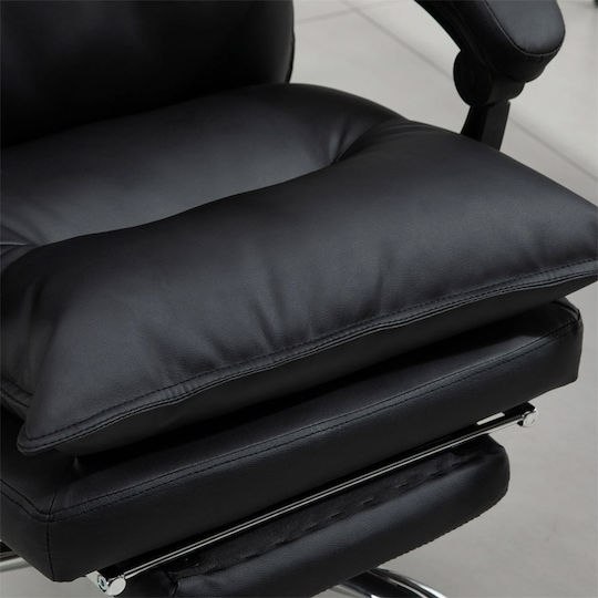 Vinsetto Executive Office Chair with Recline Black