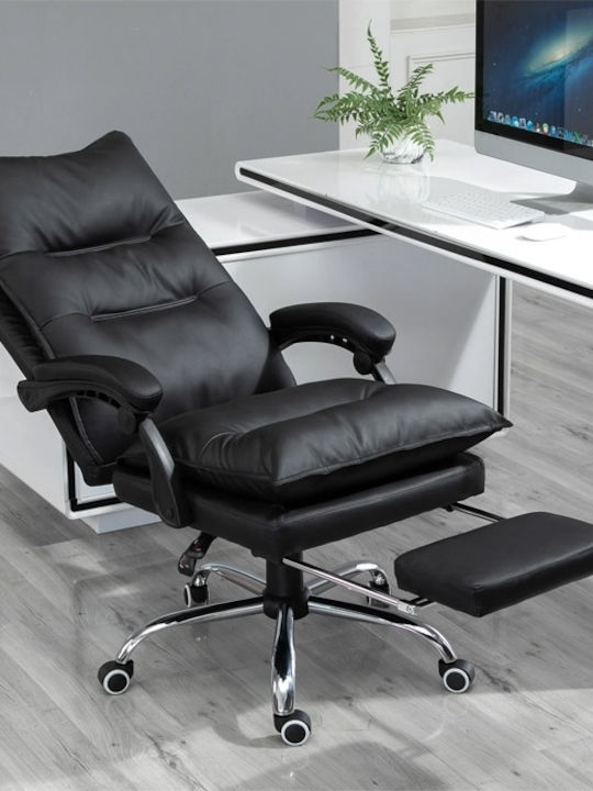 Vinsetto Executive Office Chair with Recline Black