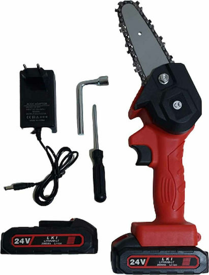 Liduo MECS01 Baumschneider Akku-Kettensäge 18V 2kg mit Schiene 10.16cm 0500210060