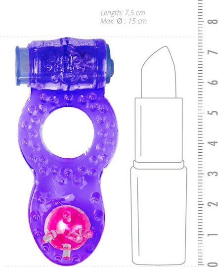 Easytoys Couples Collection Vibrating Cock Ring Purple
