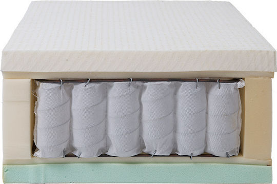 Athens Strom Pocket Economy Μονό Ανατομικό Στρώμα 90x190x26cm με Ανεξάρτητα Ελατήρια