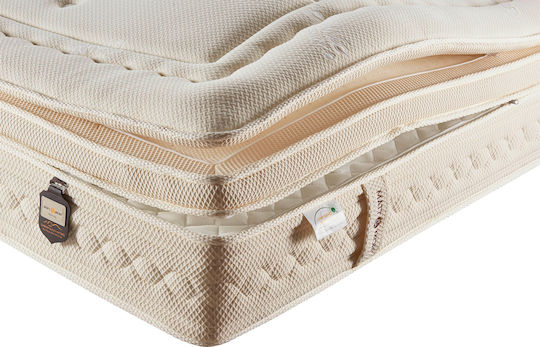 Matt & More Queen King Size Ergonomisch Matratze Schaum 180x210x35cm mit Topper