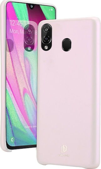 Dux Ducis Skin Lite Back Cover Synthetic Leather Pink (Galaxy A40)