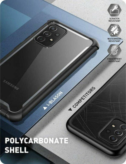 i-Blason Ares С пълно покритие (360°) Пластмаса 2мм Черен (Galaxy A72)