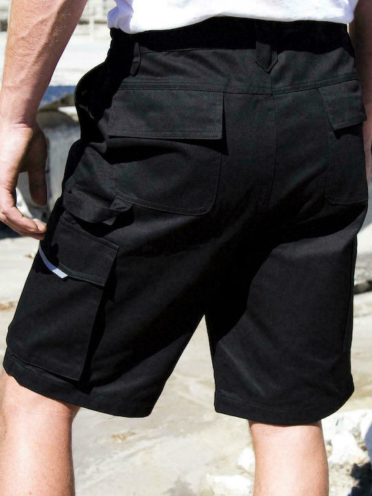 Result Action Work Shorts Black R309X