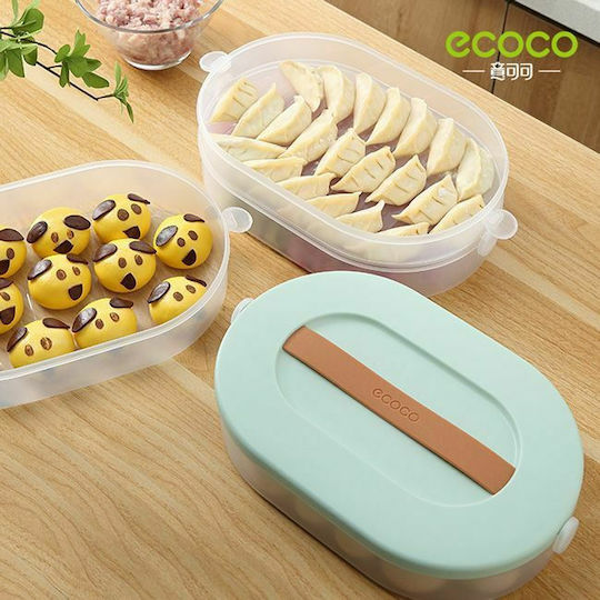 Ecoco Cutie pentru Mâncare Plastic Verde 34x21.7cm 1buc
