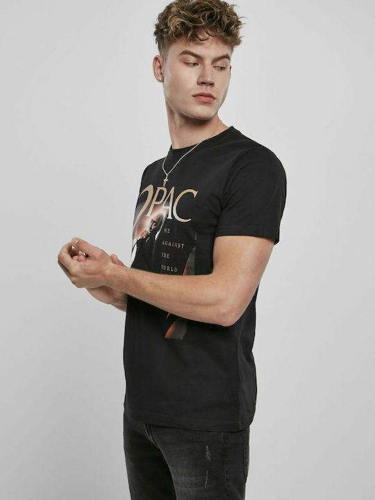 Me Against The World Cover T-Shirt Schwarz