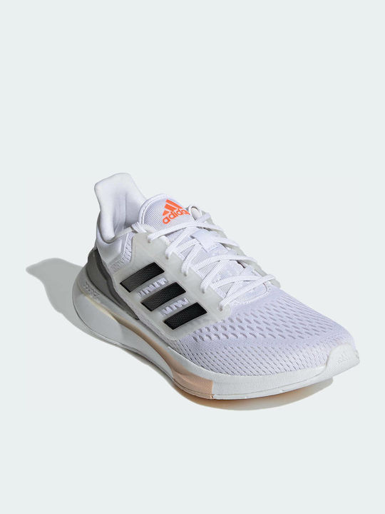 EQ21 Run Sport Shoes Running Cloud White / Core Black / Iron Metallic