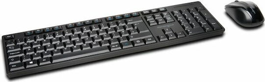 Kensington Pro Fit Low-Profile Kabellos Tastatur & Maus Set Englisch UK