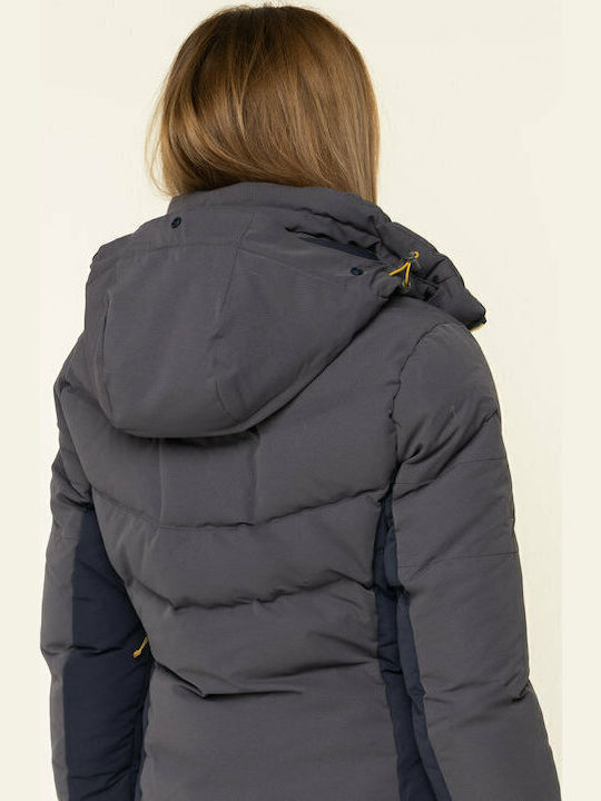 Salomon Icetown Women's Ski & Snowboard Jacket Gray LC1209200