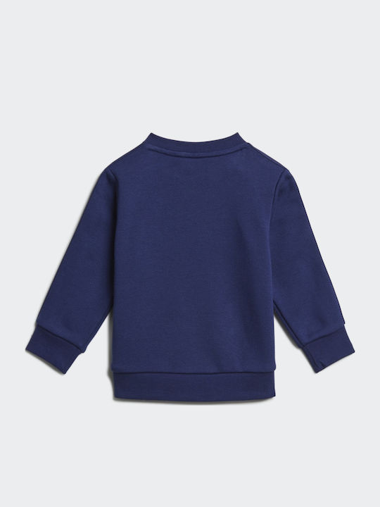 Kids Sweatpants Set Blue 2pcs Crew