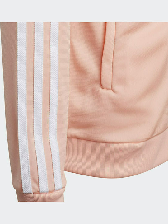 Athletic Kids Cardigan Pink Adicolor