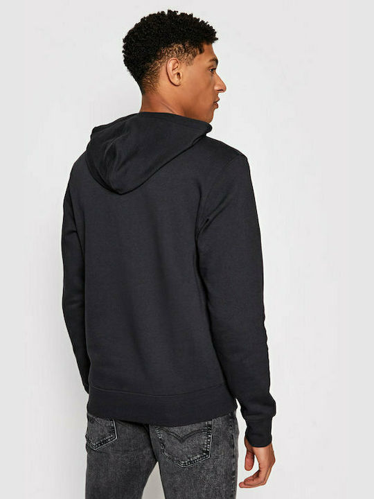 New Balance Men's Sweatshirt with Hood and Pockets Black MT03910BK