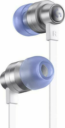 Logitech G333 In Ear Gaming Headset with Connection 3.5mm White