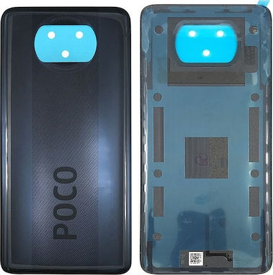 Xiaomi Replacement Back Cover Black for Poco X3