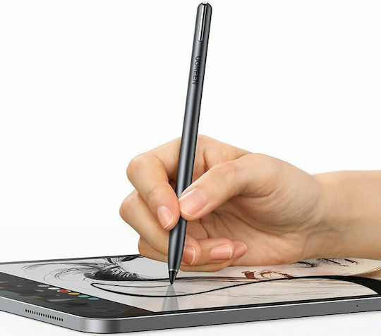Ugreen LP221 Digitală Stilou Tactil cu Palm Rejection pentru iPad de culoare Gri 80135