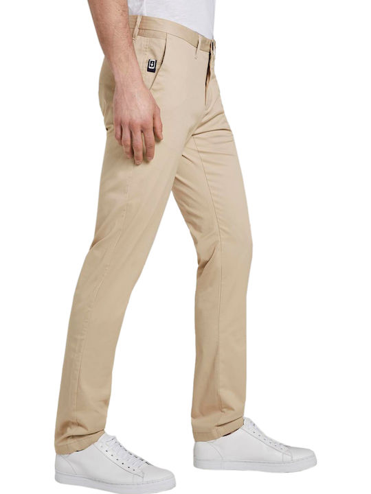 Hose Chino in Schlanker Passform Beige
