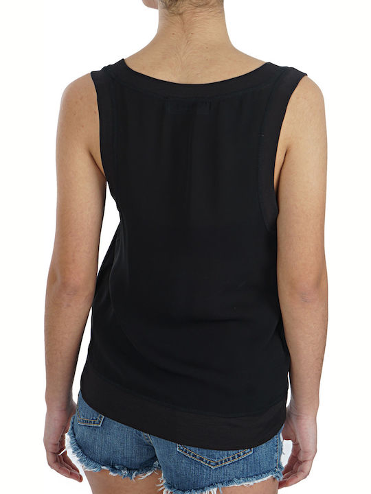 Dsquared2 Women's Summer Blouse Sleeveless Black