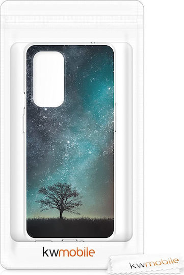 KWmobile Cosmic Nature Back Cover Silicone Multicolour (OnePlus 9 Pro)