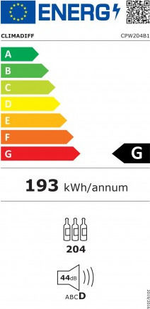 Climadiff Weinkühler 204 Flaschen