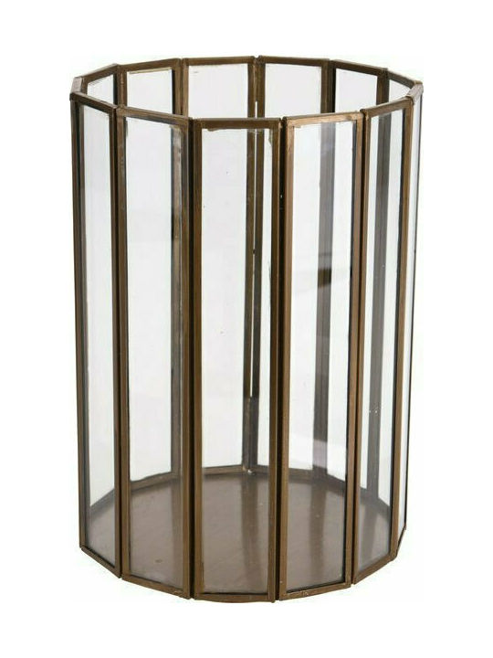 Koopman Lantern Metallic Gold 14x14x20εκ. 1pcs